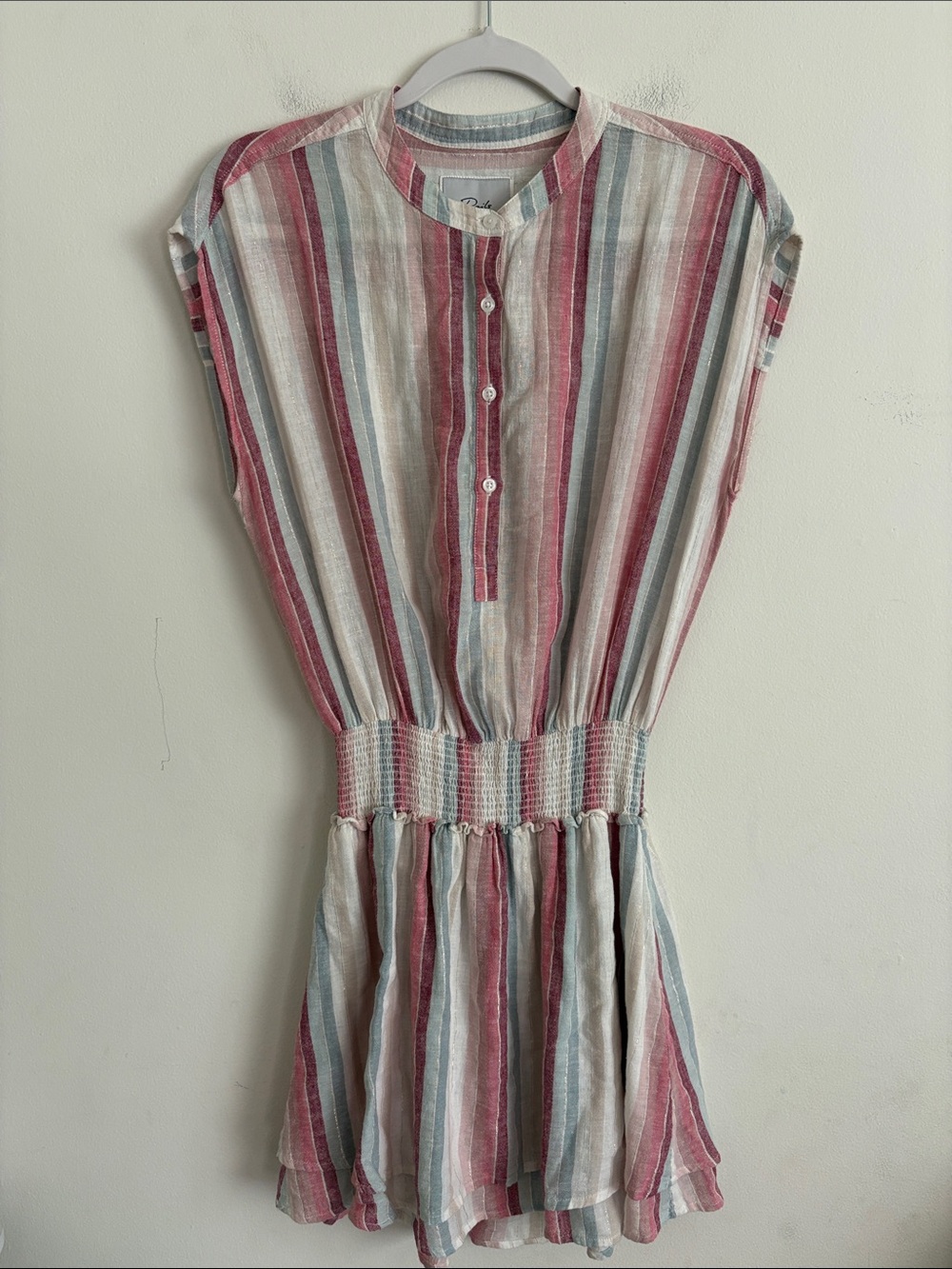 Rails Women's- Stripe Mini Cotton Dress Small
